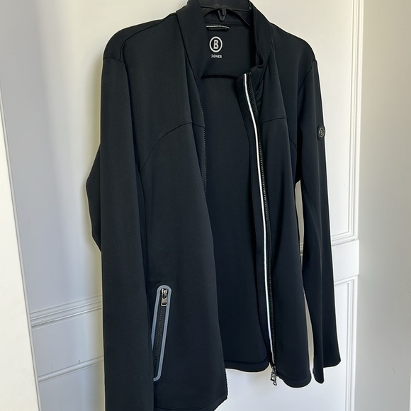 Bogner Women’s Black full zip Jacket Mid Layer Size Large - Picture 11 of 12